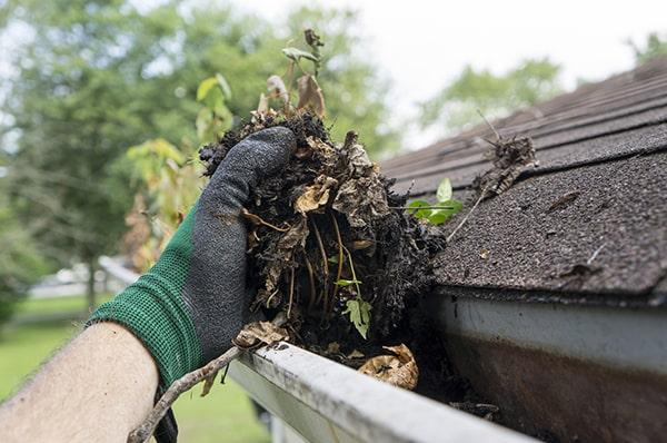 gutter cleaning typically costs between $100 and $200, depending on the size of your home and the level of debris in the gutters